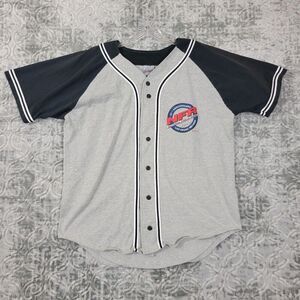 Vintage National Finals Rodeo Shirt Men's Medium Gray 1998 Las Vegas Jersey USA